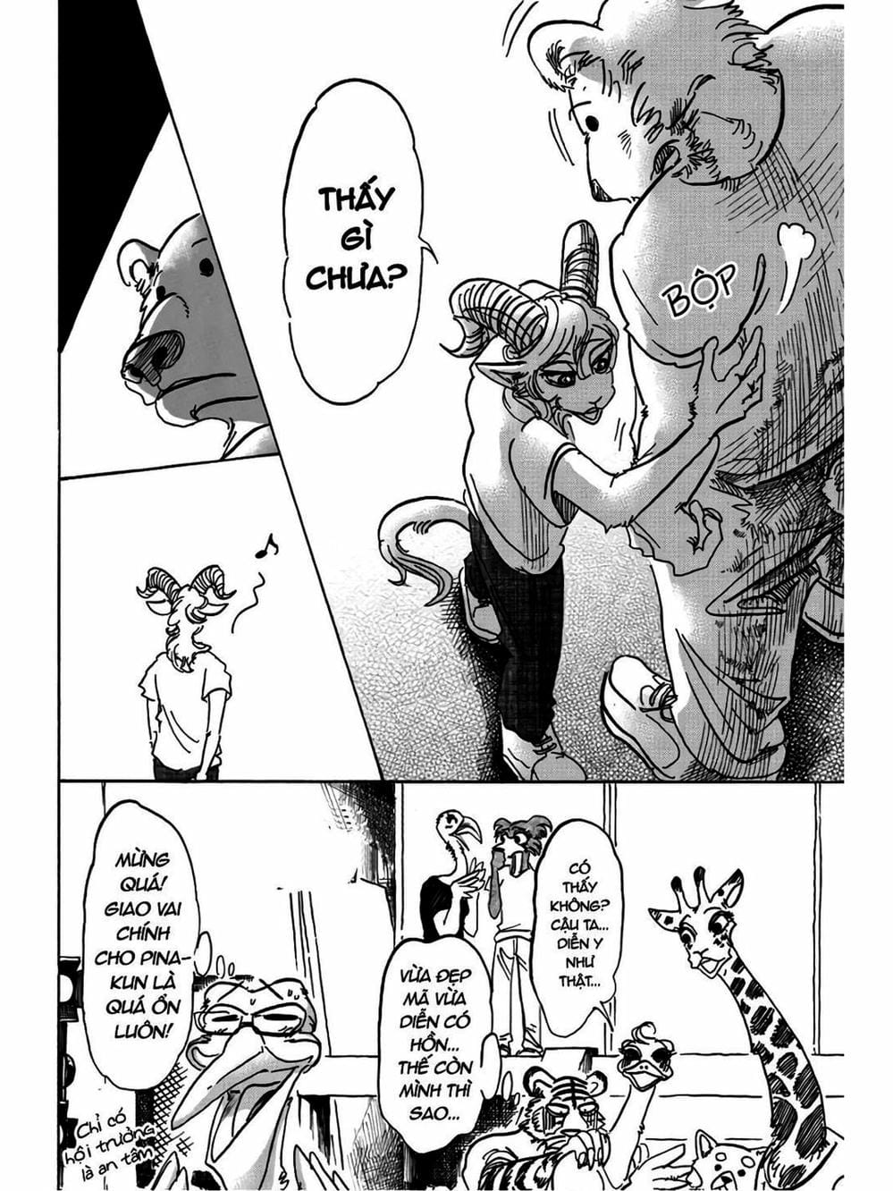 Truyện Tranh Bởi Vì Chúng Ta Đều Là Những Ngôi Sao - Beastars trang 10