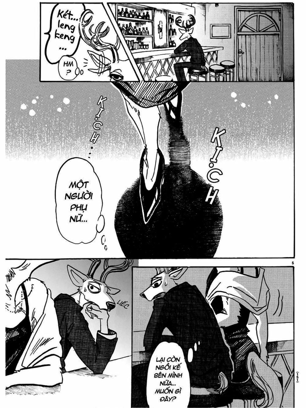 Truyện Tranh Bởi Vì Chúng Ta Đều Là Những Ngôi Sao - Beastars trang 10