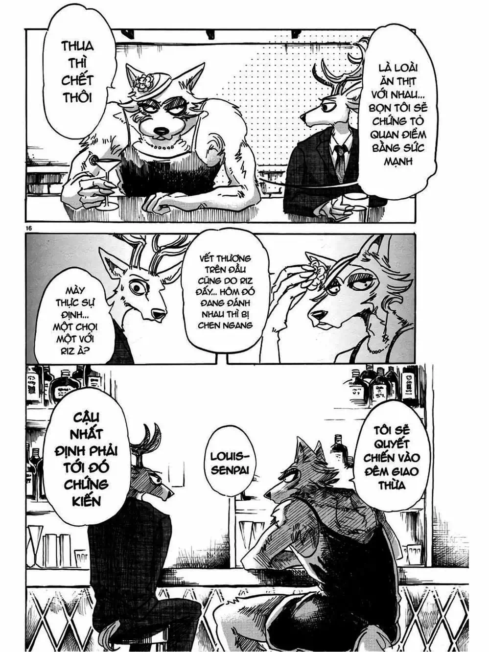 Truyện Tranh Bởi Vì Chúng Ta Đều Là Những Ngôi Sao - Beastars trang 10