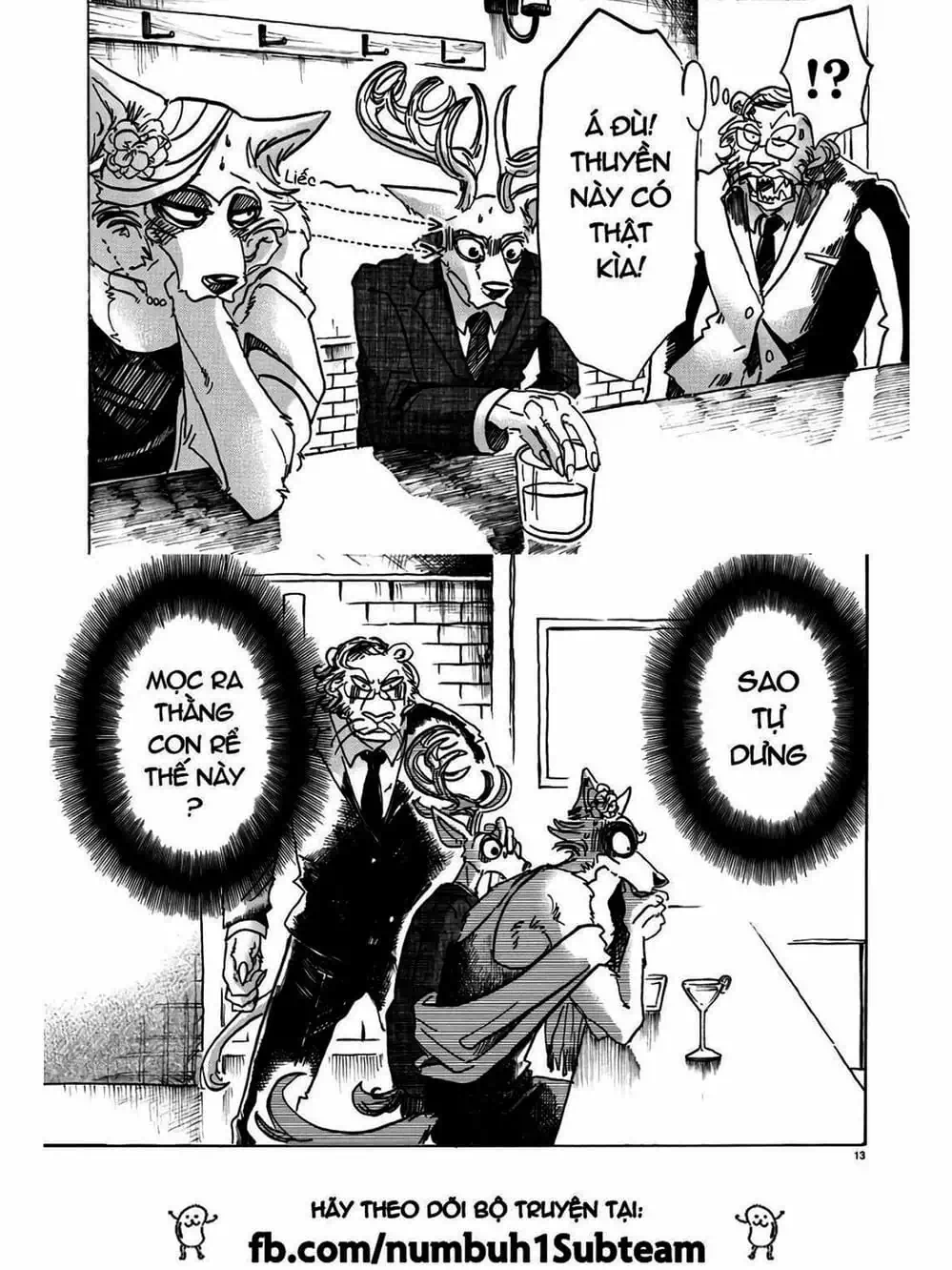 Truyện Tranh Bởi Vì Chúng Ta Đều Là Những Ngôi Sao - Beastars trang 10