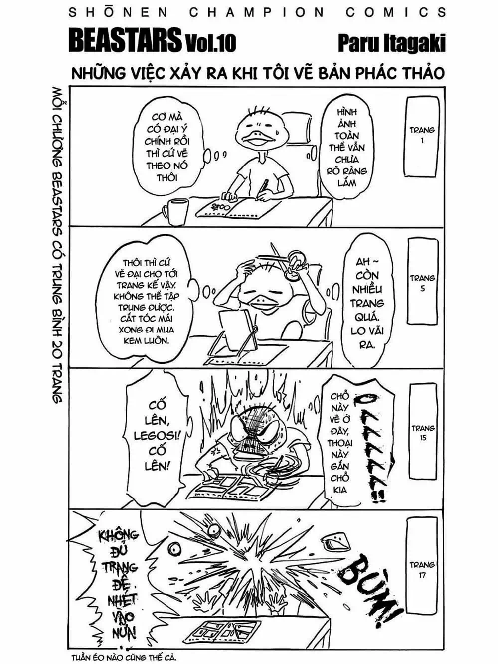 Truyện Tranh Bởi Vì Chúng Ta Đều Là Những Ngôi Sao - Beastars trang 10