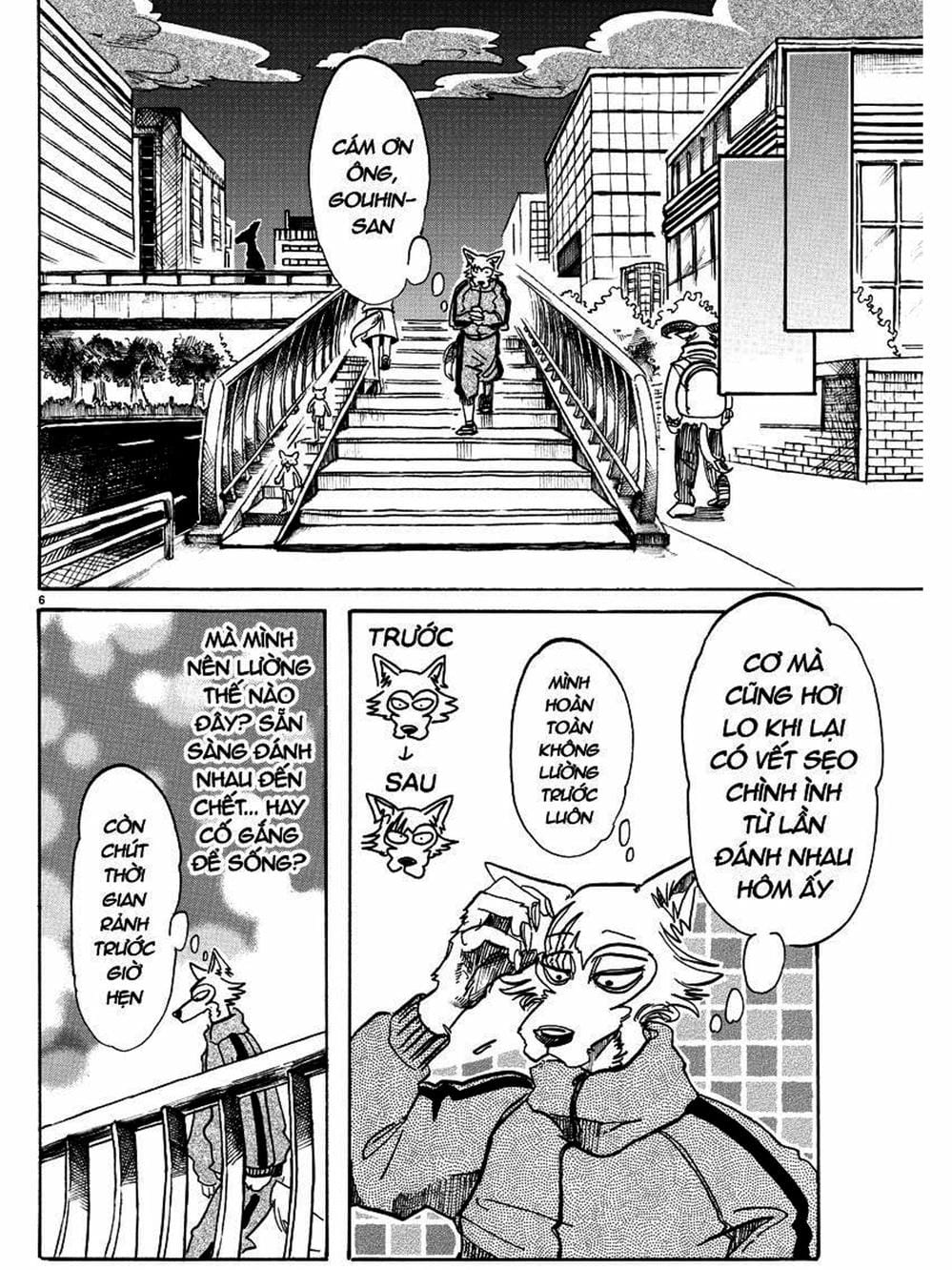 Truyện Tranh Bởi Vì Chúng Ta Đều Là Những Ngôi Sao - Beastars trang 10