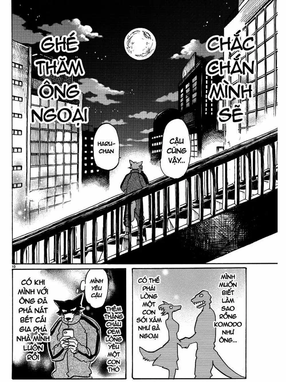 Truyện Tranh Bởi Vì Chúng Ta Đều Là Những Ngôi Sao - Beastars trang 10