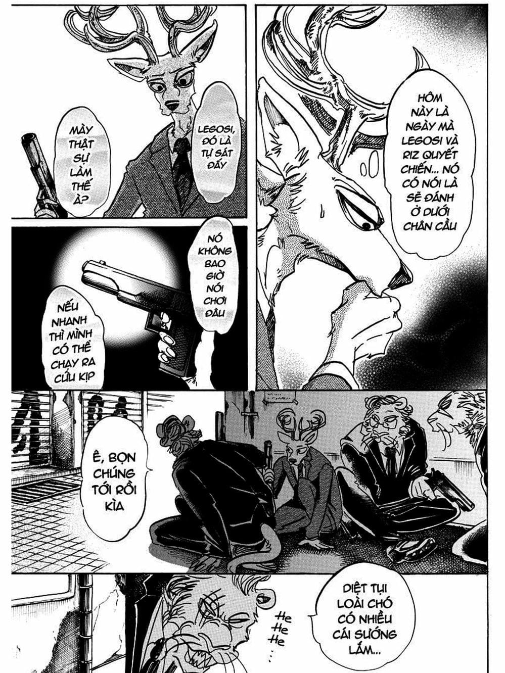 Truyện Tranh Bởi Vì Chúng Ta Đều Là Những Ngôi Sao - Beastars trang 10