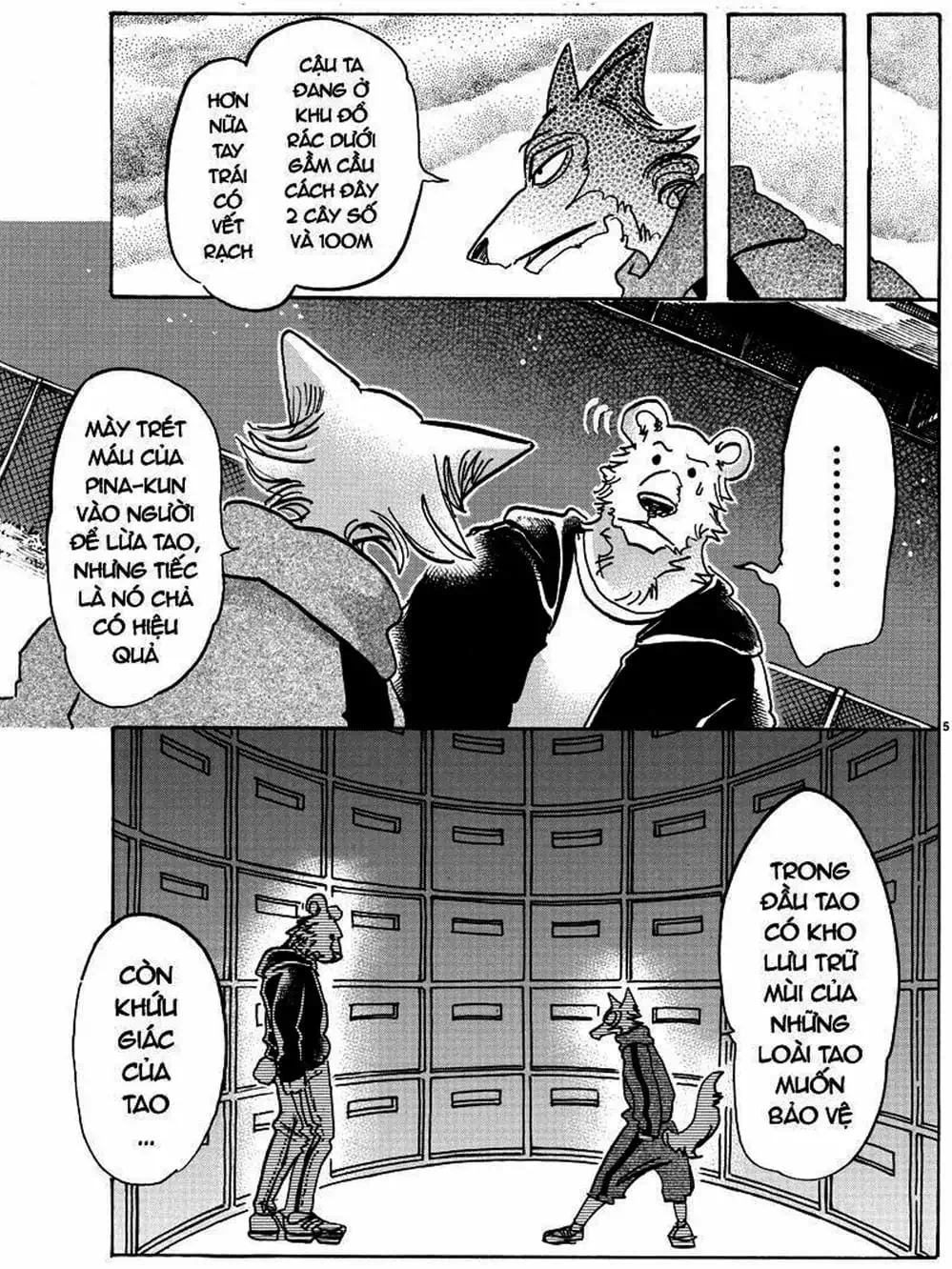 Truyện Tranh Bởi Vì Chúng Ta Đều Là Những Ngôi Sao - Beastars trang 10