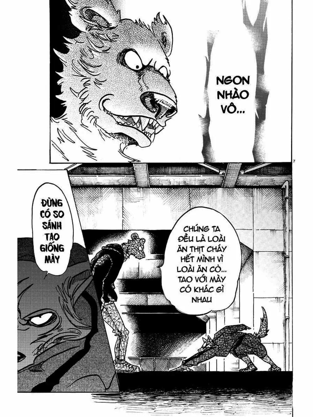 Truyện Tranh Bởi Vì Chúng Ta Đều Là Những Ngôi Sao - Beastars trang 10