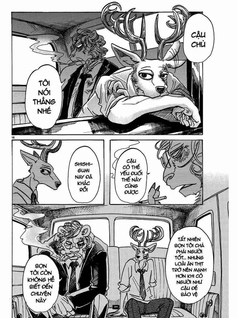 Truyện Tranh Bởi Vì Chúng Ta Đều Là Những Ngôi Sao - Beastars trang 10