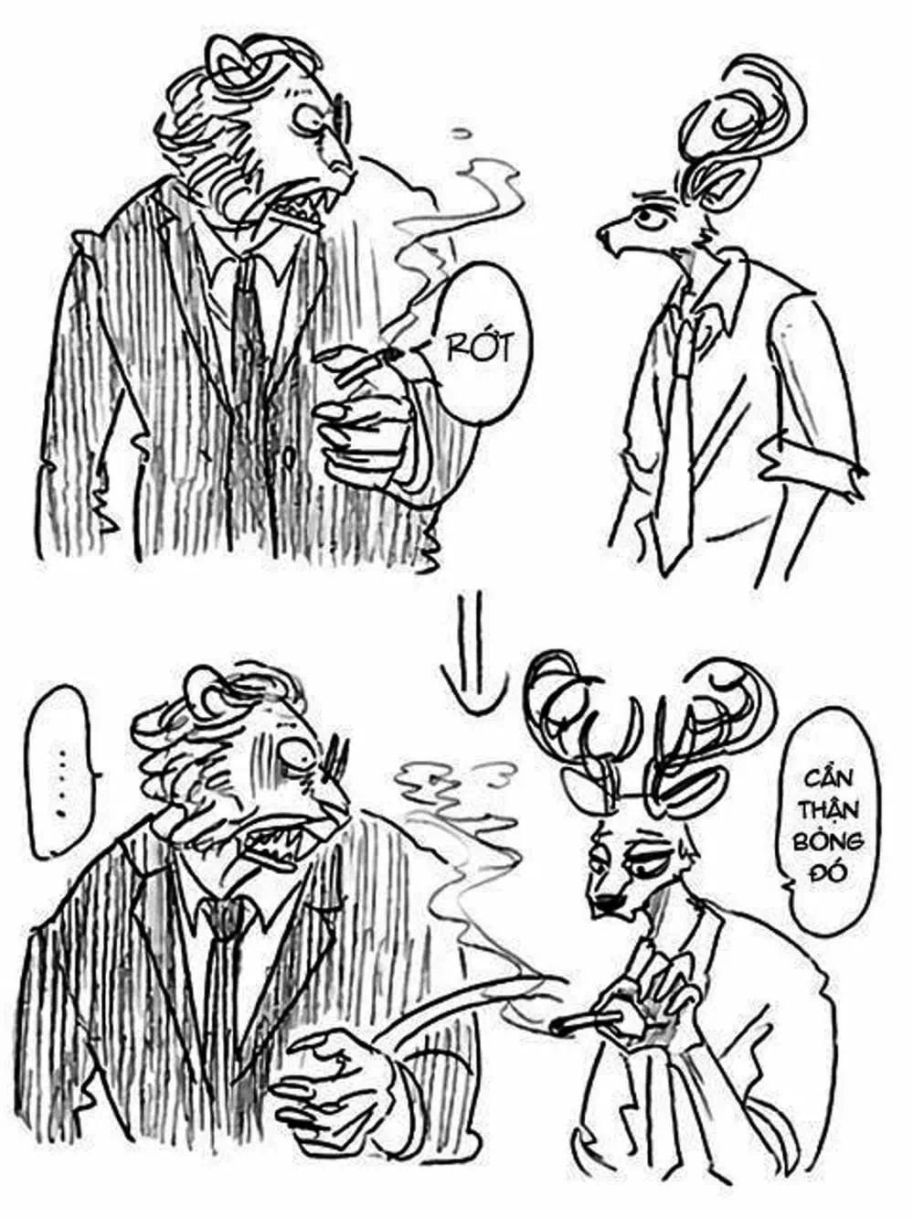 Truyện Tranh Bởi Vì Chúng Ta Đều Là Những Ngôi Sao - Beastars trang 10