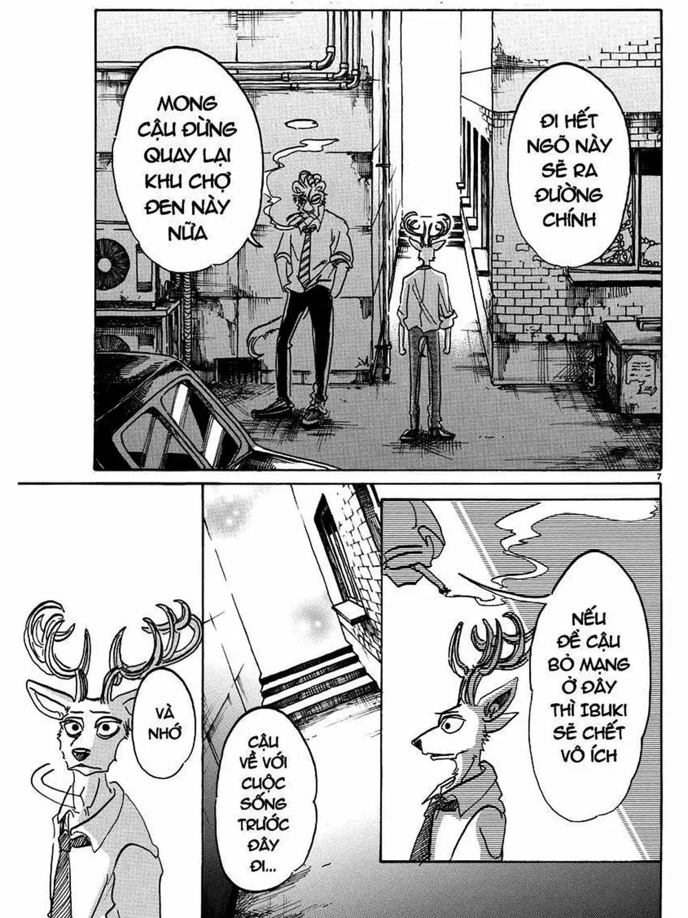 Truyện Tranh Bởi Vì Chúng Ta Đều Là Những Ngôi Sao - Beastars trang 10