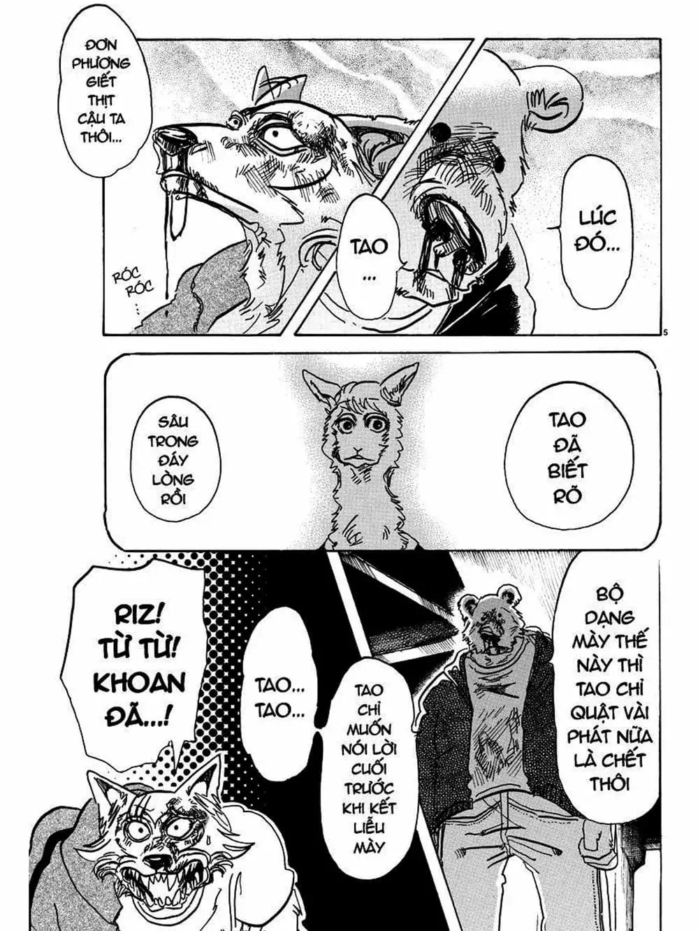 Truyện Tranh Bởi Vì Chúng Ta Đều Là Những Ngôi Sao - Beastars trang 10