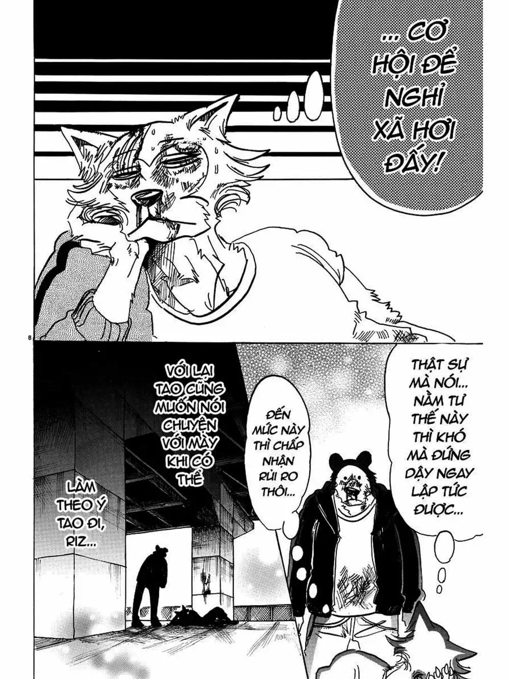 Truyện Tranh Bởi Vì Chúng Ta Đều Là Những Ngôi Sao - Beastars trang 10