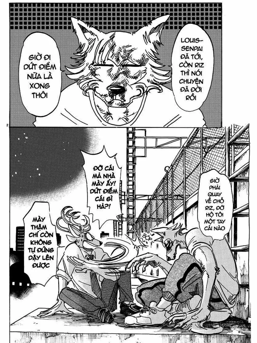 Truyện Tranh Bởi Vì Chúng Ta Đều Là Những Ngôi Sao - Beastars trang 10