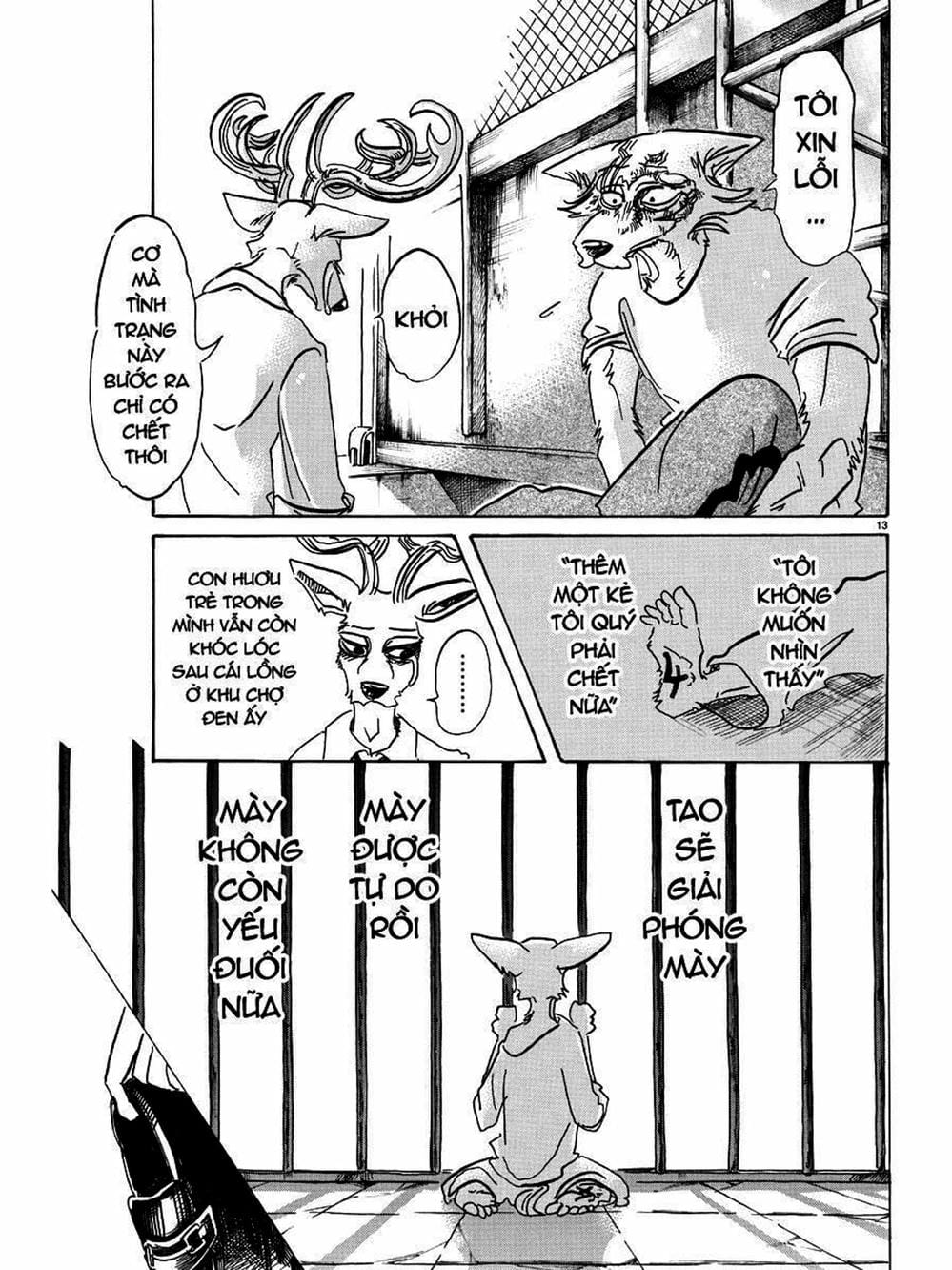 Truyện Tranh Bởi Vì Chúng Ta Đều Là Những Ngôi Sao - Beastars trang 10