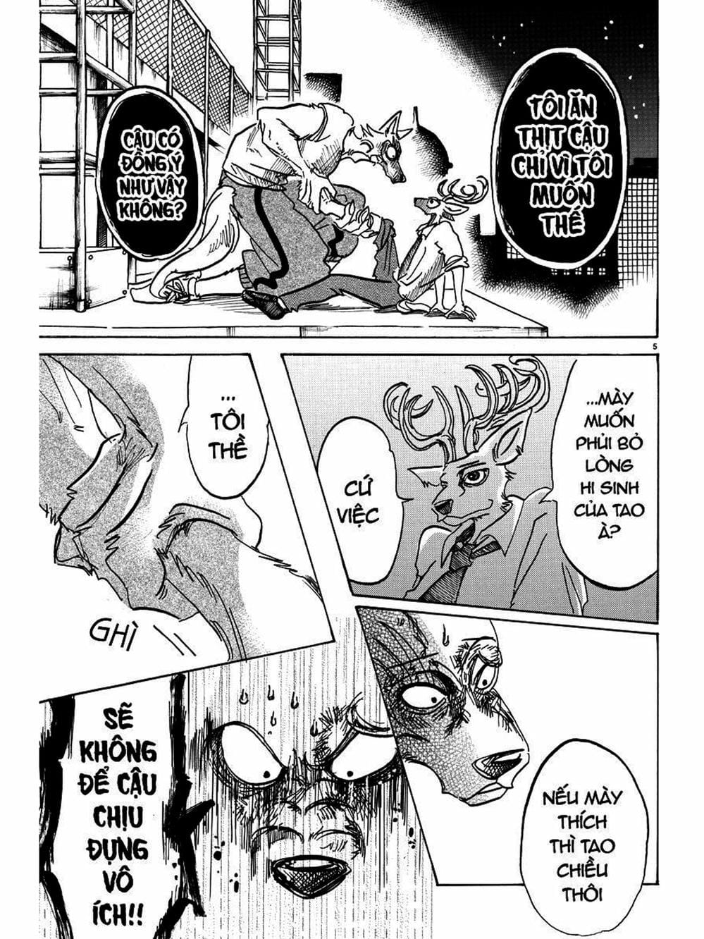 Truyện Tranh Bởi Vì Chúng Ta Đều Là Những Ngôi Sao - Beastars trang 10