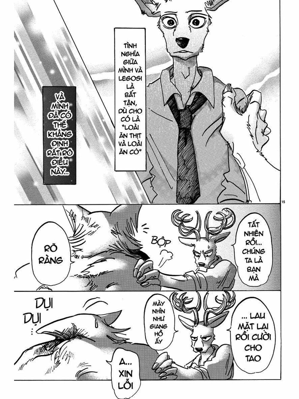 Truyện Tranh Bởi Vì Chúng Ta Đều Là Những Ngôi Sao - Beastars trang 10