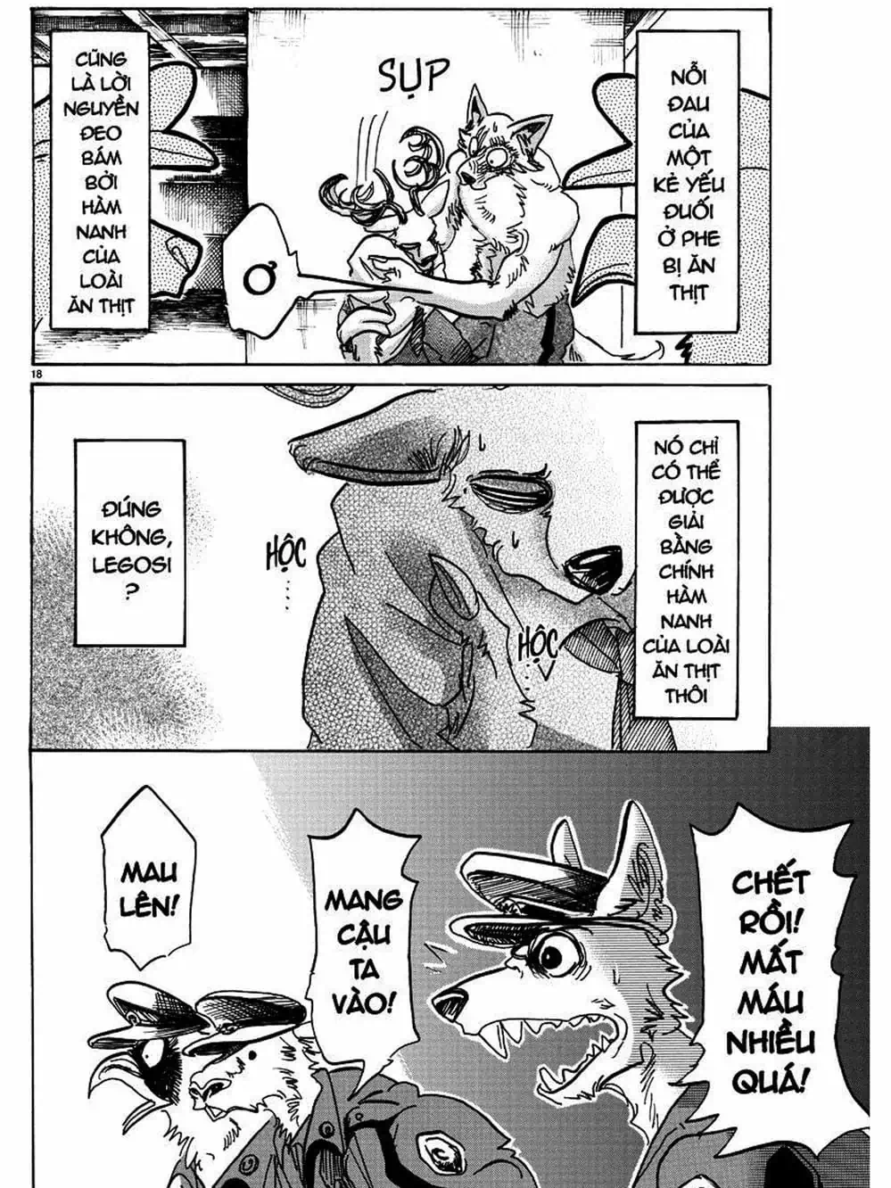 Truyện Tranh Bởi Vì Chúng Ta Đều Là Những Ngôi Sao - Beastars trang 10