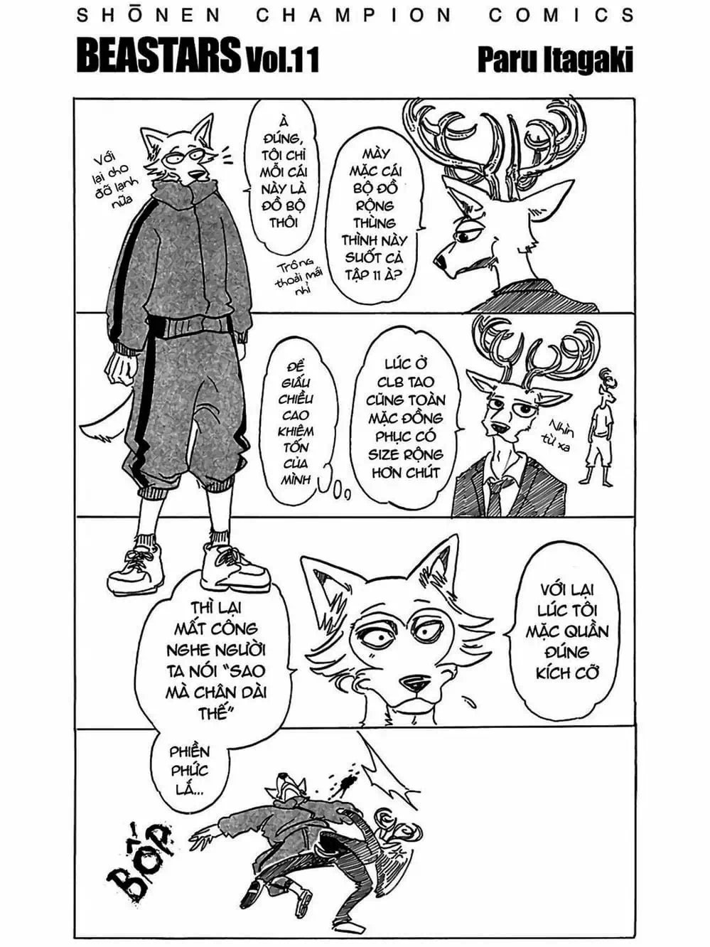 Truyện Tranh Bởi Vì Chúng Ta Đều Là Những Ngôi Sao - Beastars trang 10