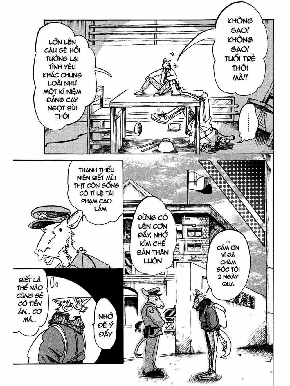Truyện Tranh Bởi Vì Chúng Ta Đều Là Những Ngôi Sao - Beastars trang 10