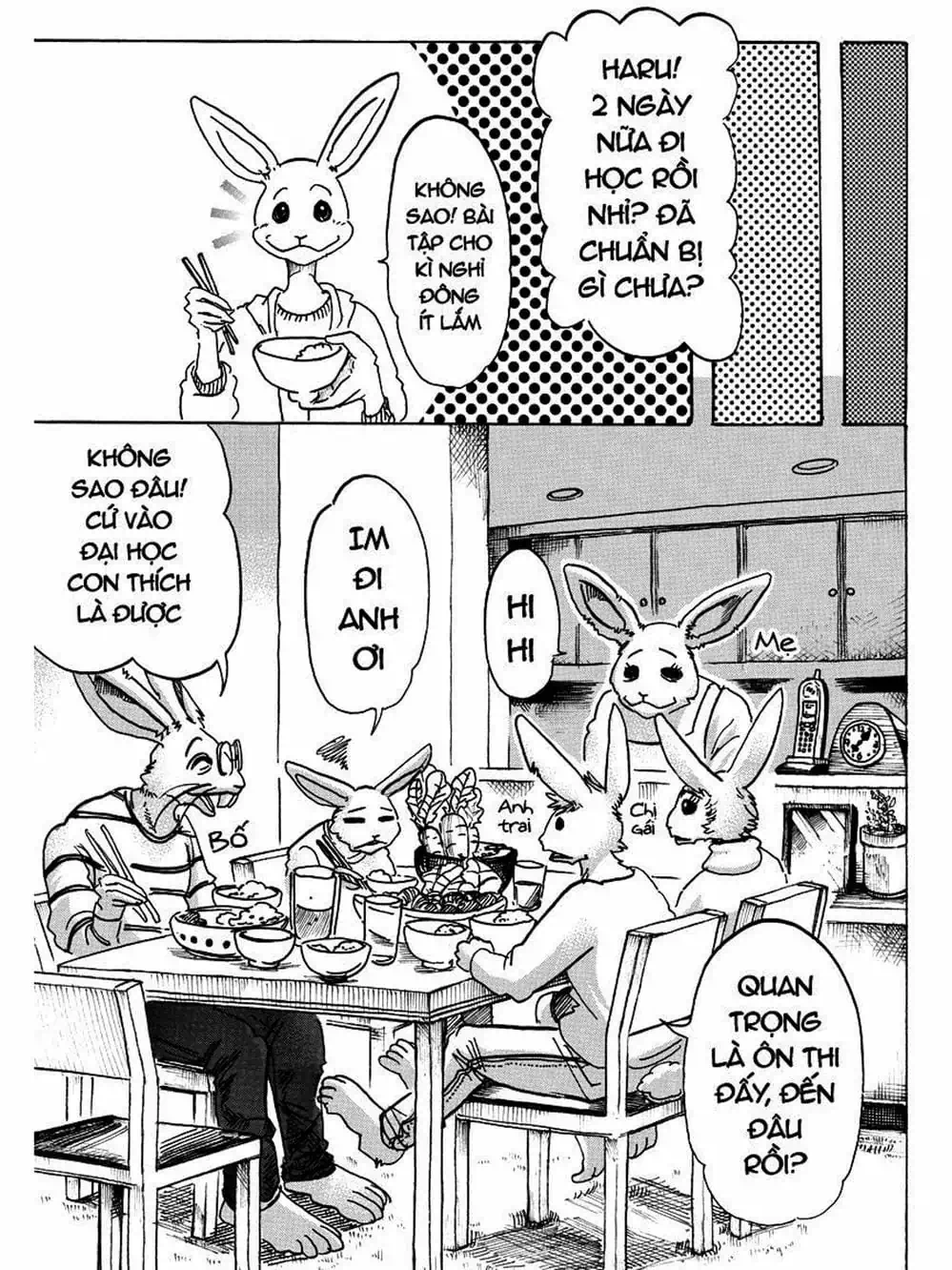 Truyện Tranh Bởi Vì Chúng Ta Đều Là Những Ngôi Sao - Beastars trang 10