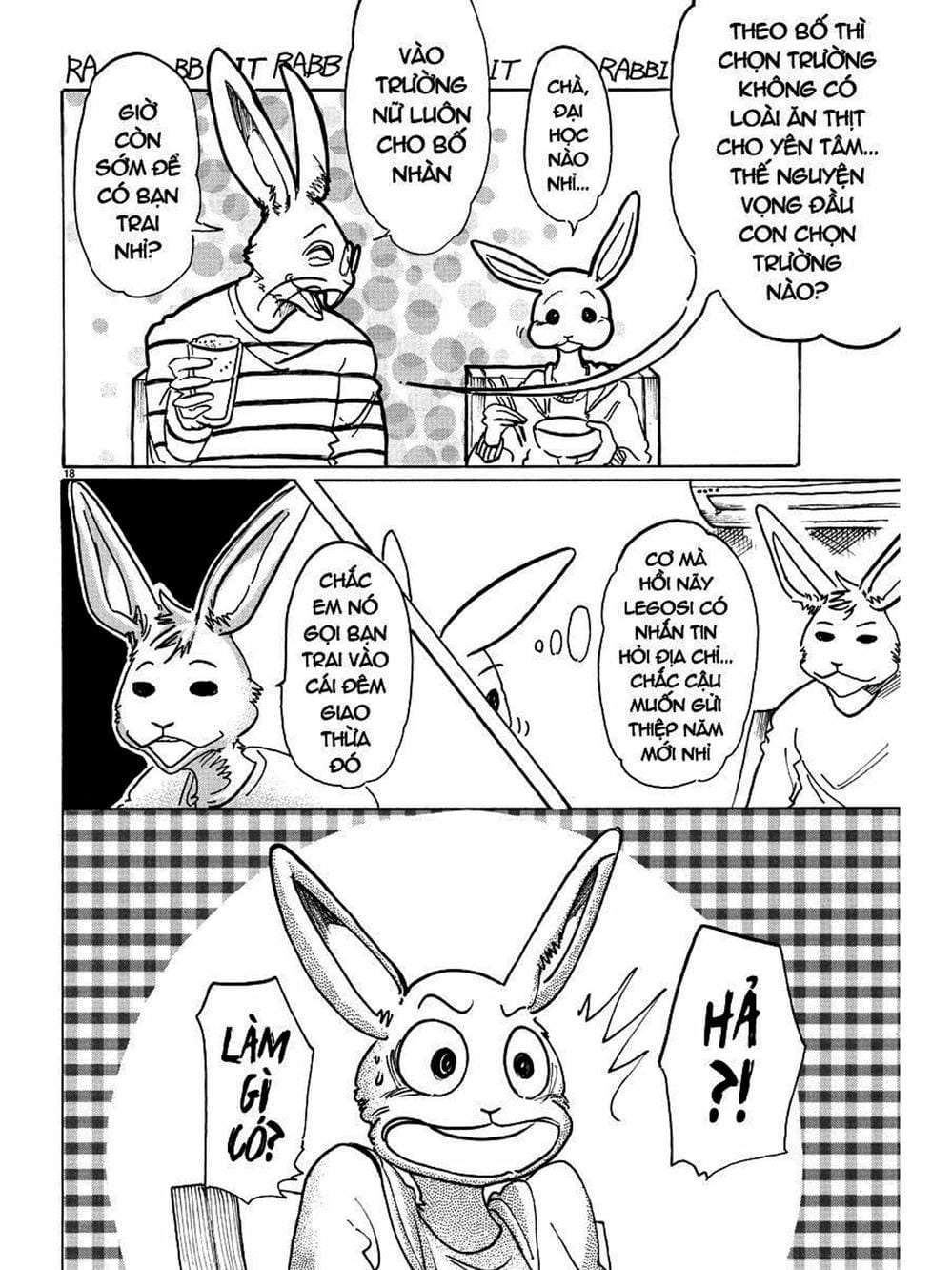 Truyện Tranh Bởi Vì Chúng Ta Đều Là Những Ngôi Sao - Beastars trang 10