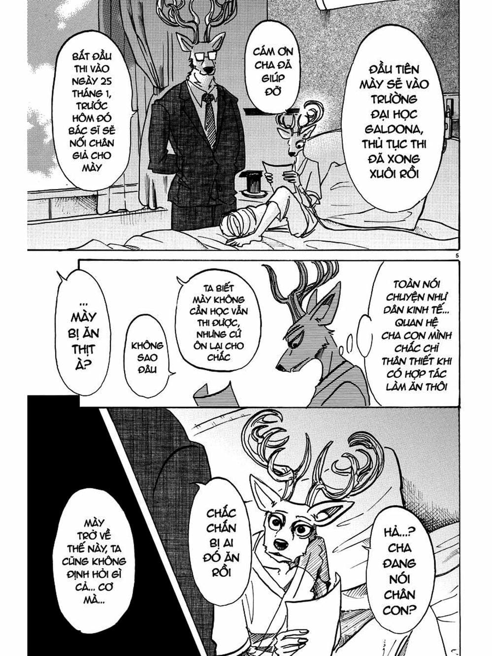 Truyện Tranh Bởi Vì Chúng Ta Đều Là Những Ngôi Sao - Beastars trang 10