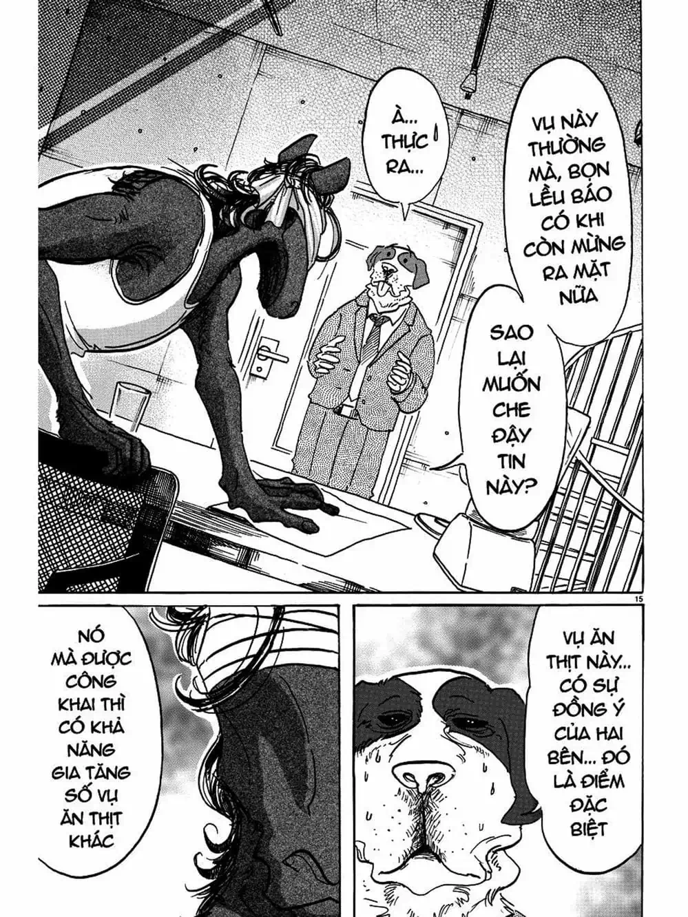 Truyện Tranh Bởi Vì Chúng Ta Đều Là Những Ngôi Sao - Beastars trang 10