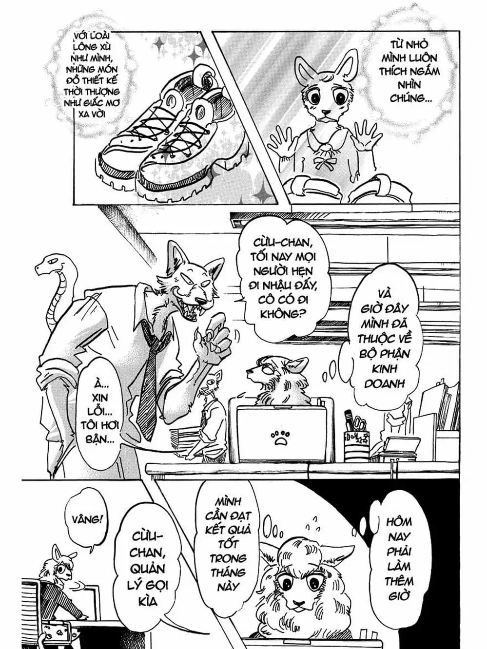 Truyện Tranh Bởi Vì Chúng Ta Đều Là Những Ngôi Sao - Beastars trang 10