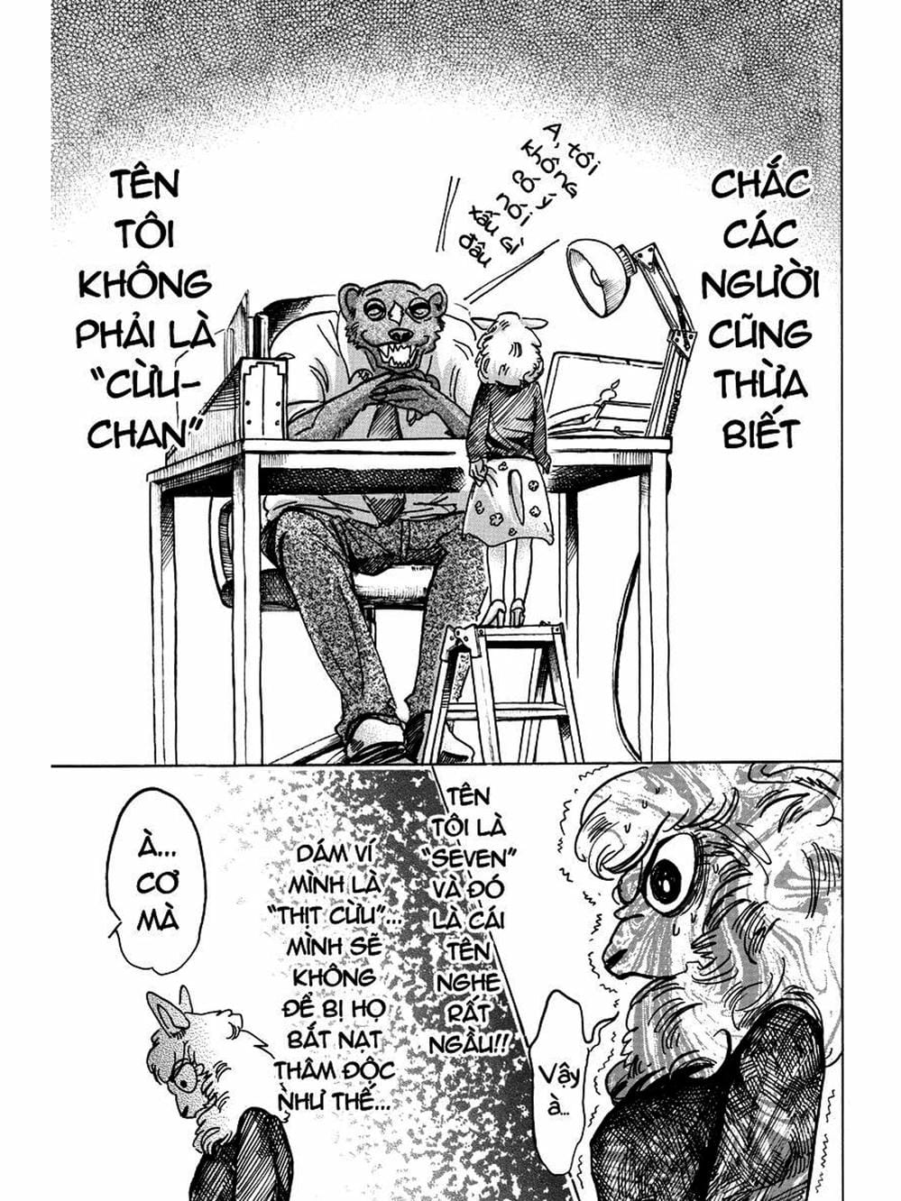 Truyện Tranh Bởi Vì Chúng Ta Đều Là Những Ngôi Sao - Beastars trang 10
