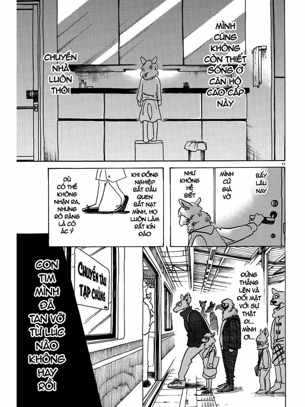 Truyện Tranh Bởi Vì Chúng Ta Đều Là Những Ngôi Sao - Beastars trang 10