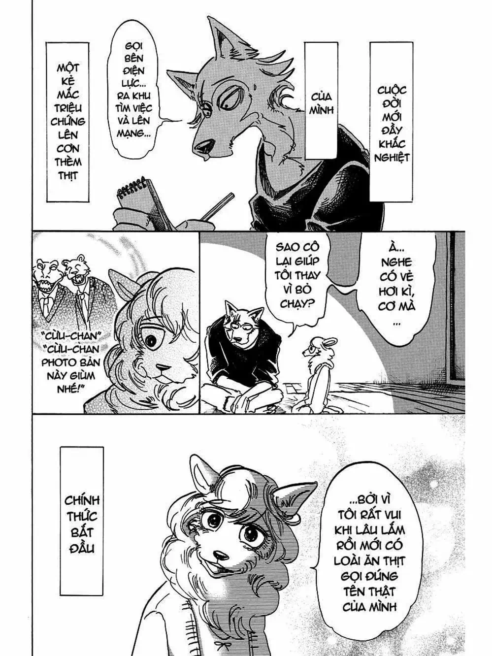 Truyện Tranh Bởi Vì Chúng Ta Đều Là Những Ngôi Sao - Beastars trang 10