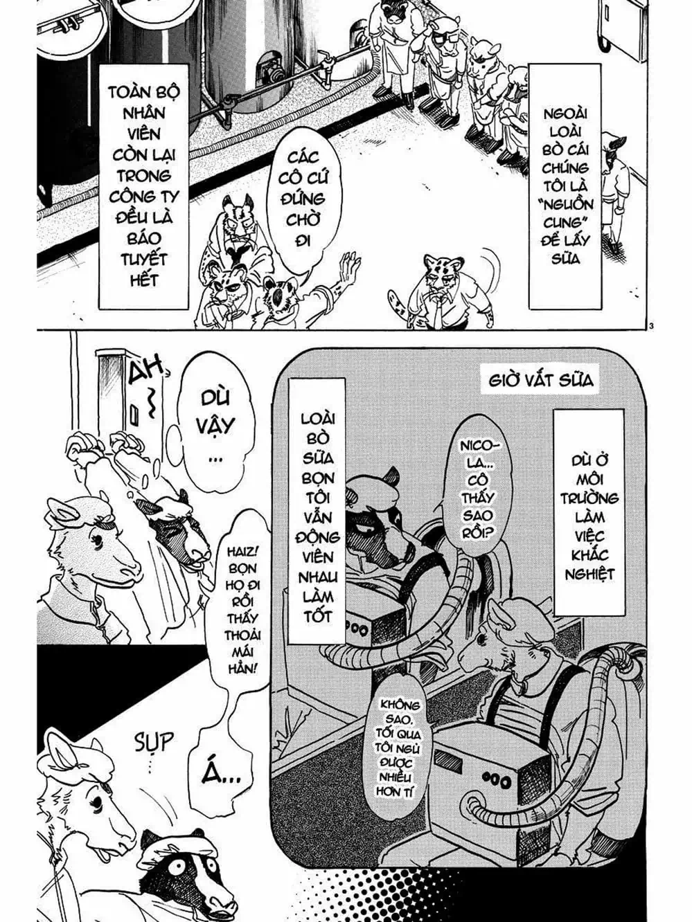 Truyện Tranh Bởi Vì Chúng Ta Đều Là Những Ngôi Sao - Beastars trang 10