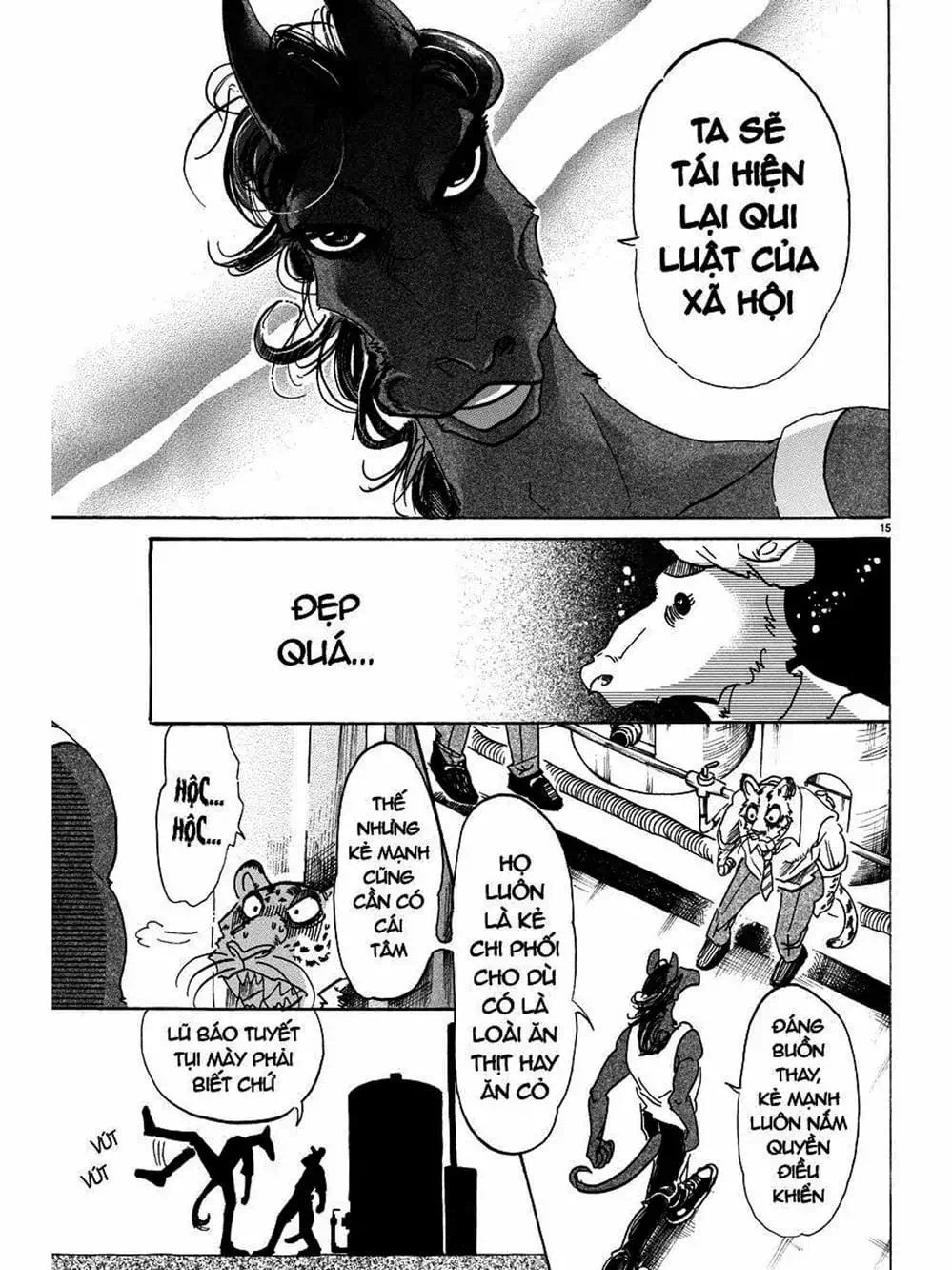 Truyện Tranh Bởi Vì Chúng Ta Đều Là Những Ngôi Sao - Beastars trang 10