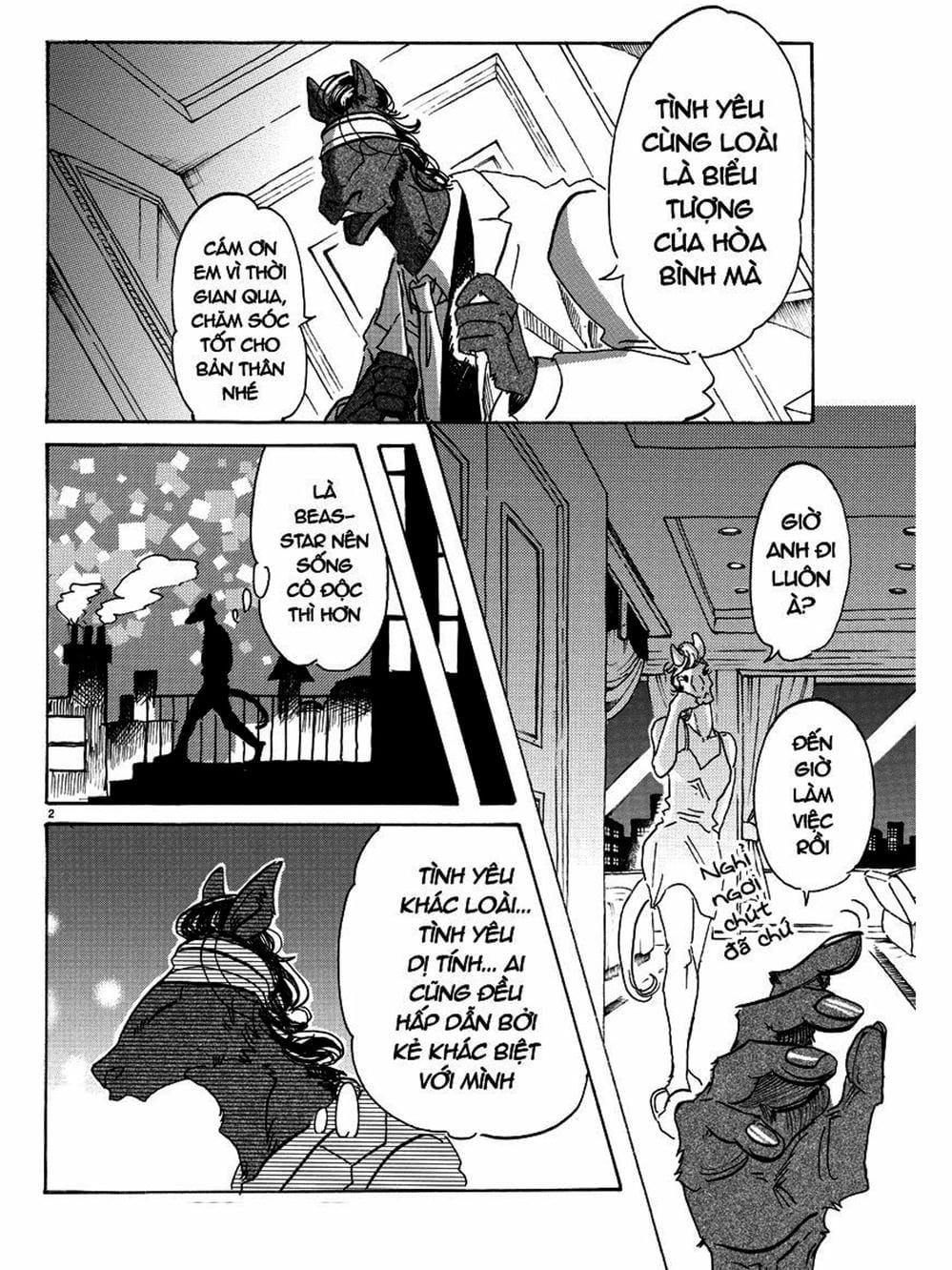 Truyện Tranh Bởi Vì Chúng Ta Đều Là Những Ngôi Sao - Beastars trang 10