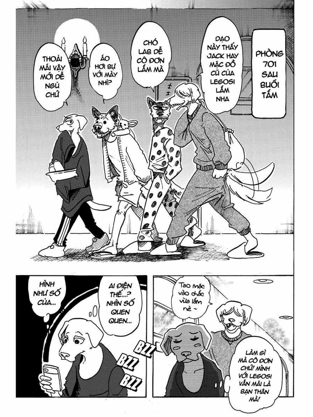 Truyện Tranh Bởi Vì Chúng Ta Đều Là Những Ngôi Sao - Beastars trang 10