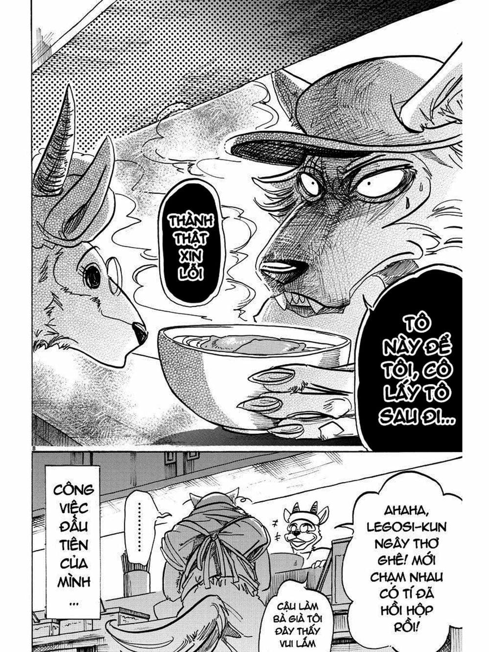 Truyện Tranh Bởi Vì Chúng Ta Đều Là Những Ngôi Sao - Beastars trang 10