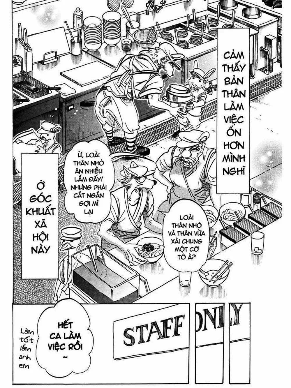 Truyện Tranh Bởi Vì Chúng Ta Đều Là Những Ngôi Sao - Beastars trang 10