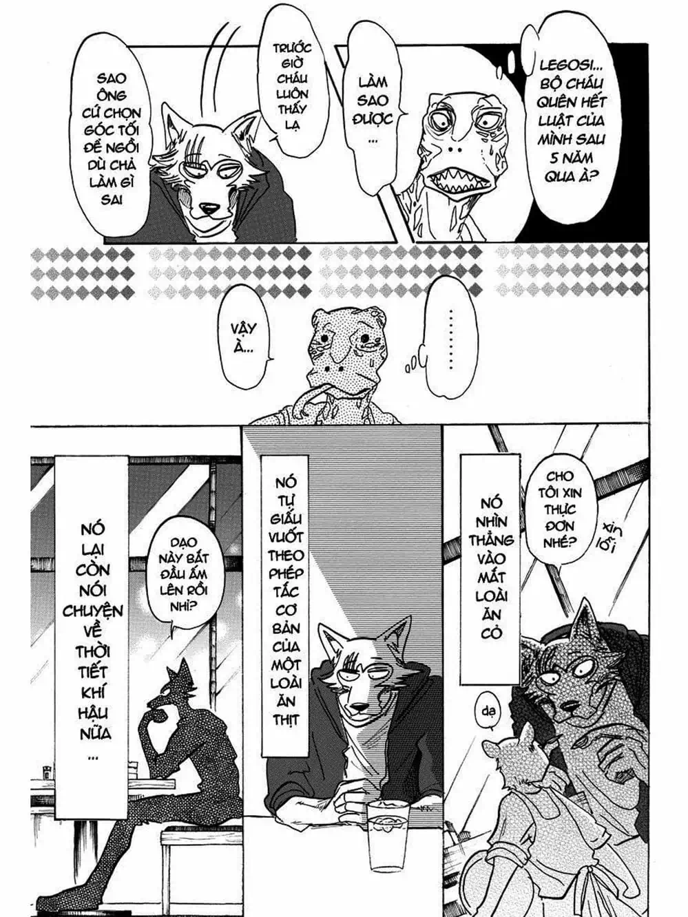 Truyện Tranh Bởi Vì Chúng Ta Đều Là Những Ngôi Sao - Beastars trang 10