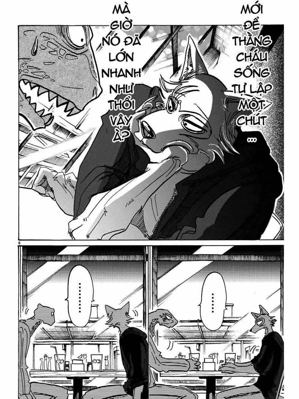 Truyện Tranh Bởi Vì Chúng Ta Đều Là Những Ngôi Sao - Beastars trang 10