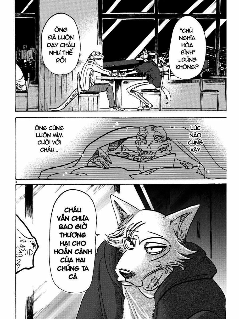 Truyện Tranh Bởi Vì Chúng Ta Đều Là Những Ngôi Sao - Beastars trang 10