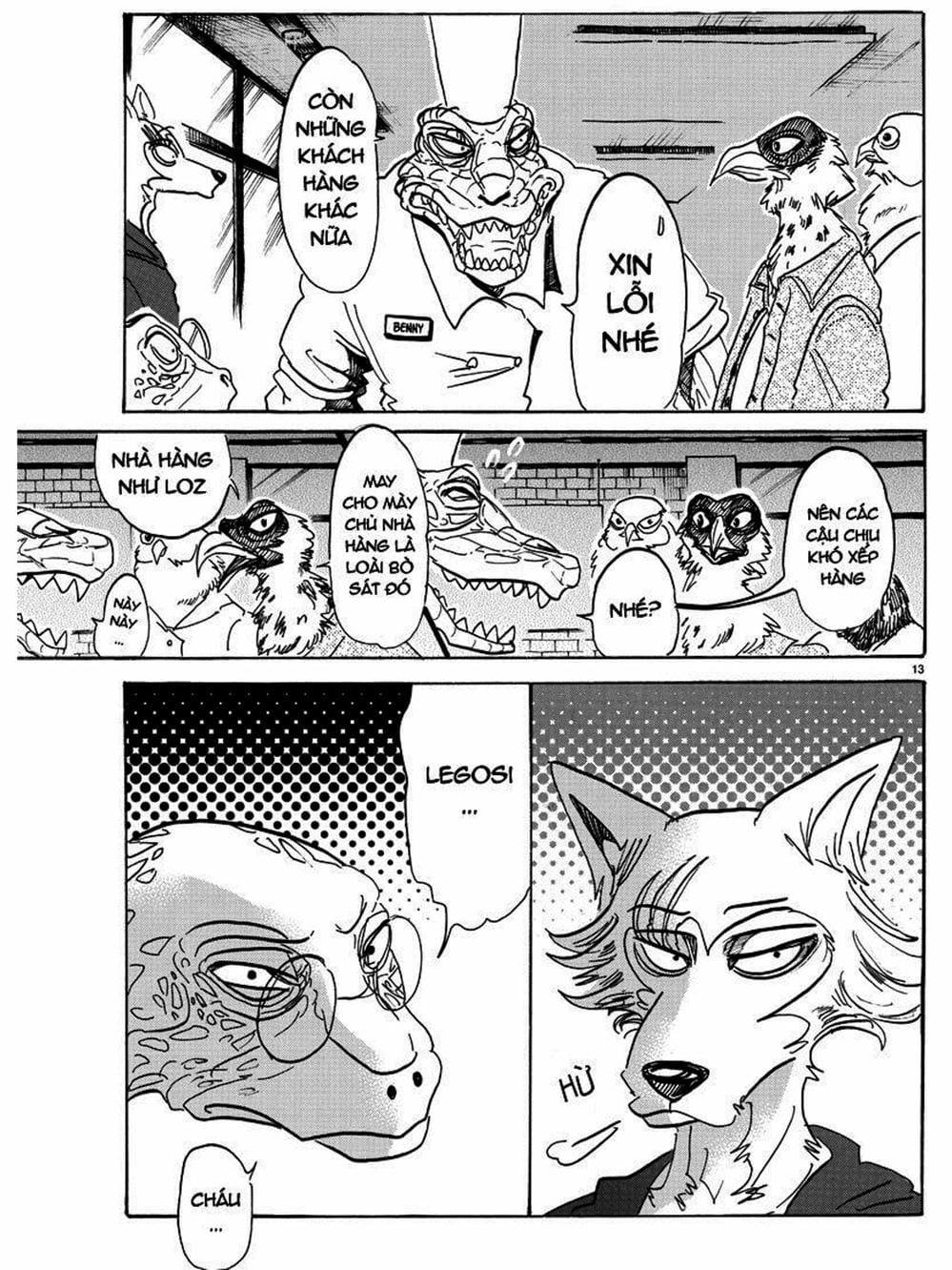 Truyện Tranh Bởi Vì Chúng Ta Đều Là Những Ngôi Sao - Beastars trang 10