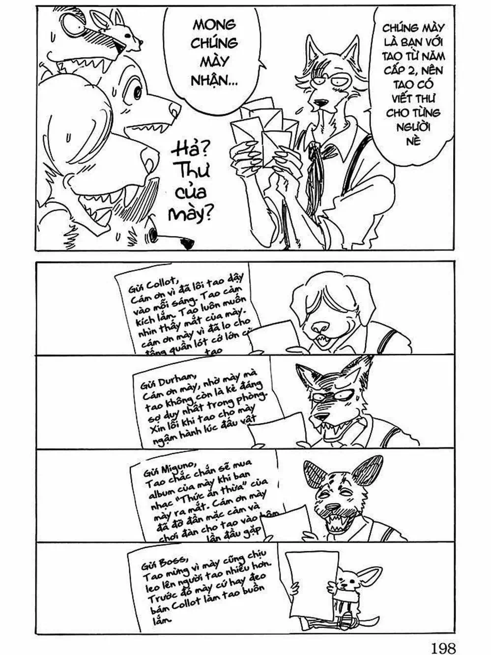 Truyện Tranh Bởi Vì Chúng Ta Đều Là Những Ngôi Sao - Beastars trang 10