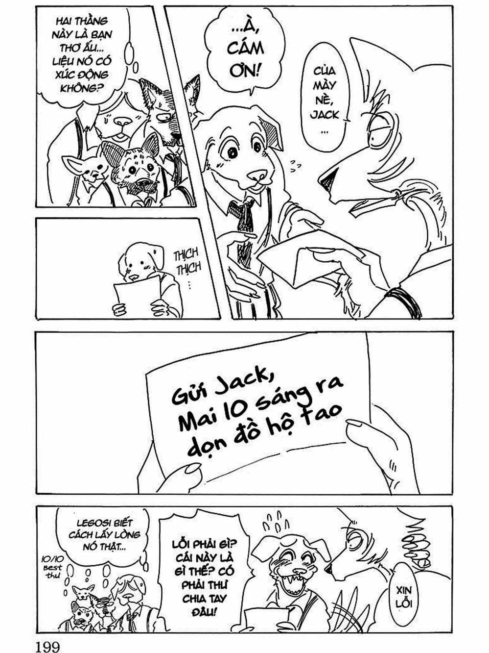 Truyện Tranh Bởi Vì Chúng Ta Đều Là Những Ngôi Sao - Beastars trang 10