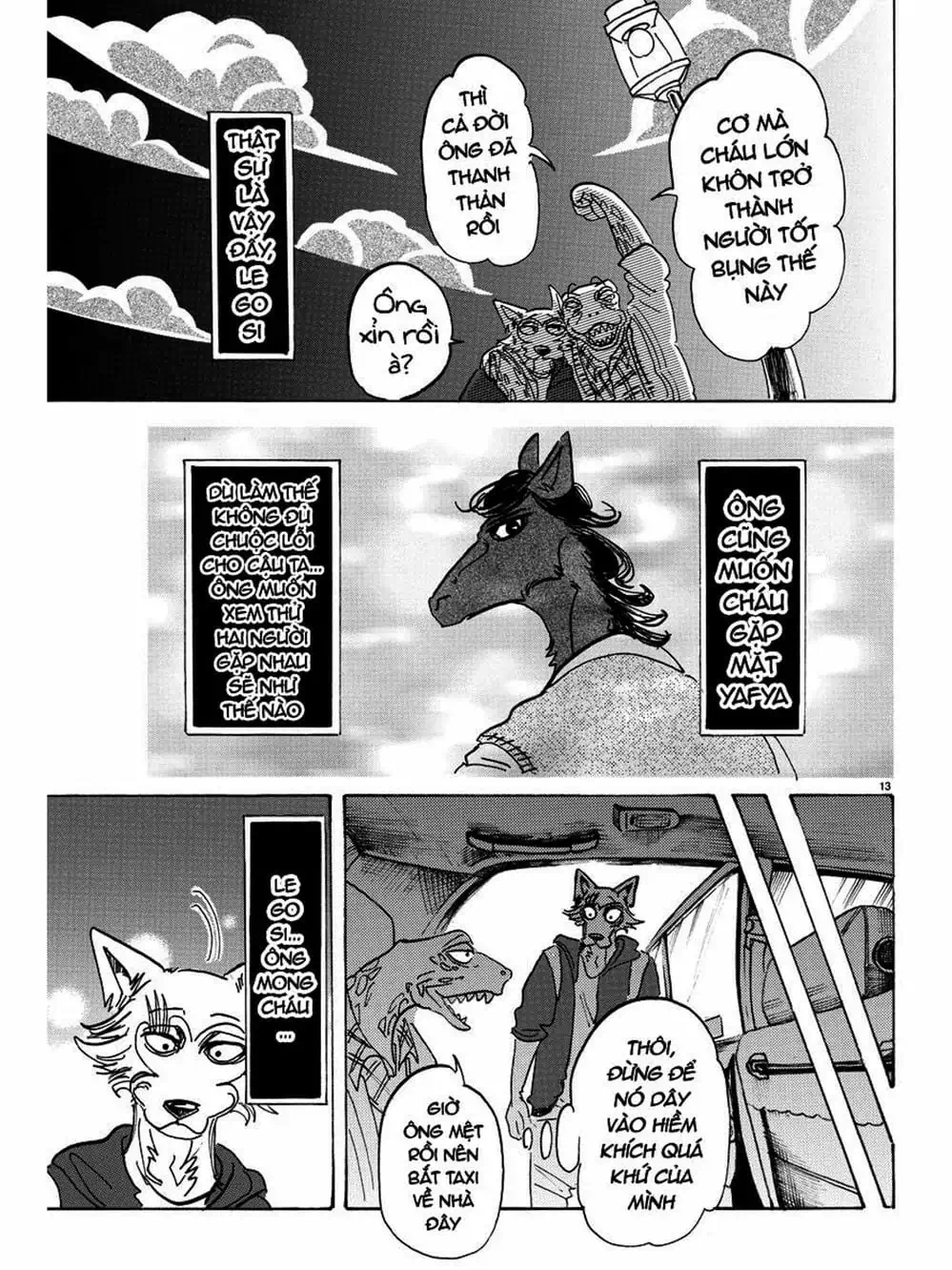 Truyện Tranh Bởi Vì Chúng Ta Đều Là Những Ngôi Sao - Beastars trang 10