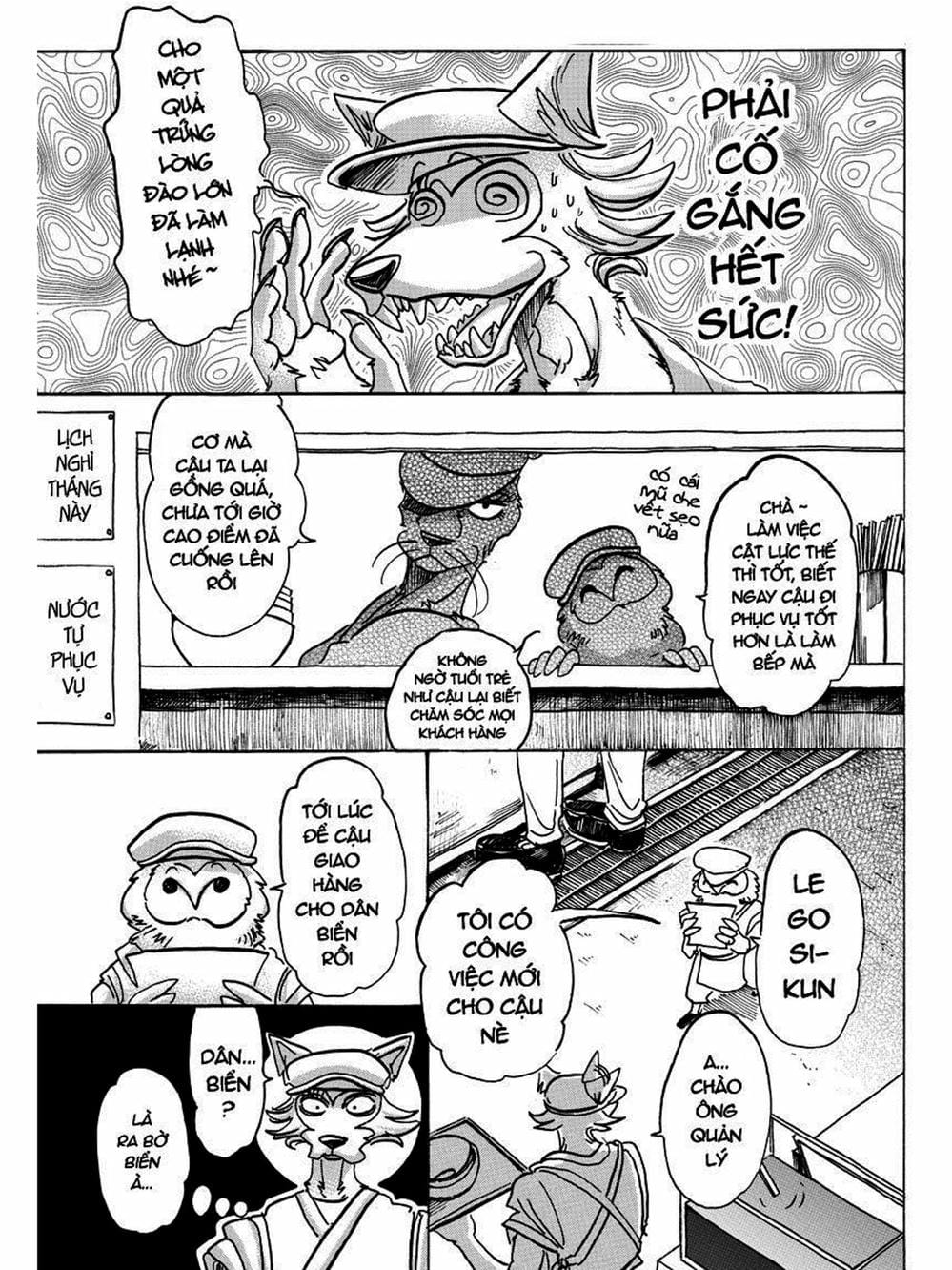 Truyện Tranh Bởi Vì Chúng Ta Đều Là Những Ngôi Sao - Beastars trang 10