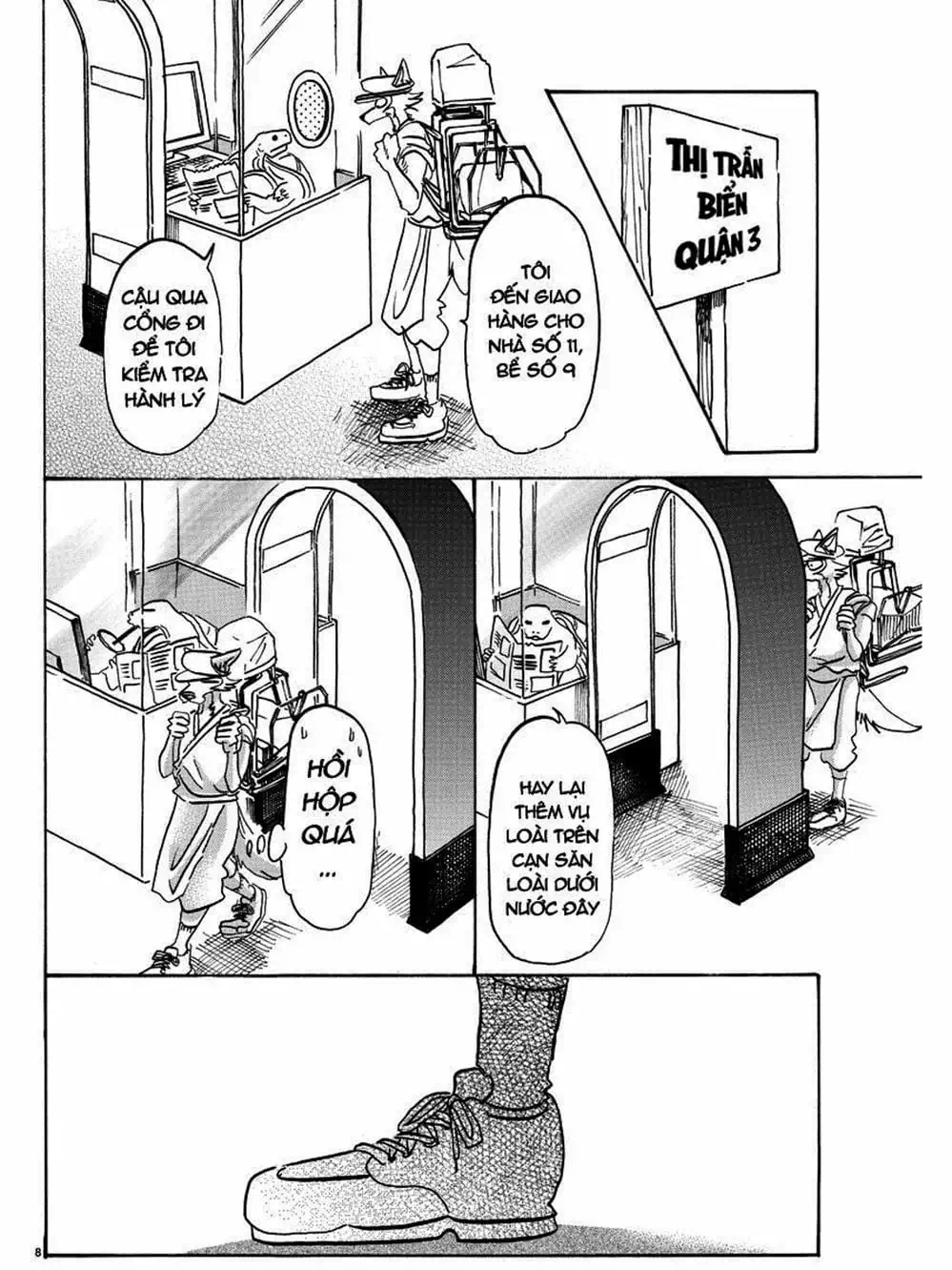 Truyện Tranh Bởi Vì Chúng Ta Đều Là Những Ngôi Sao - Beastars trang 10