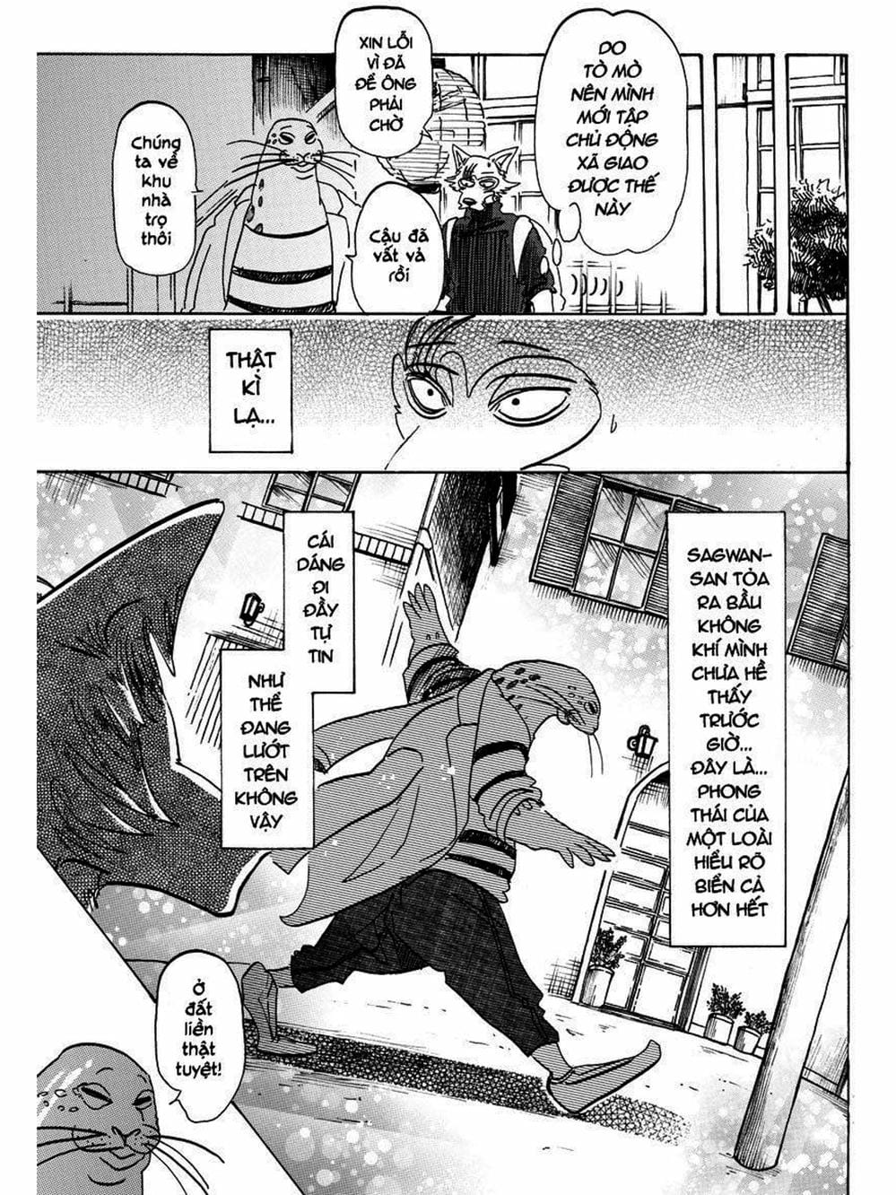 Truyện Tranh Bởi Vì Chúng Ta Đều Là Những Ngôi Sao - Beastars trang 10