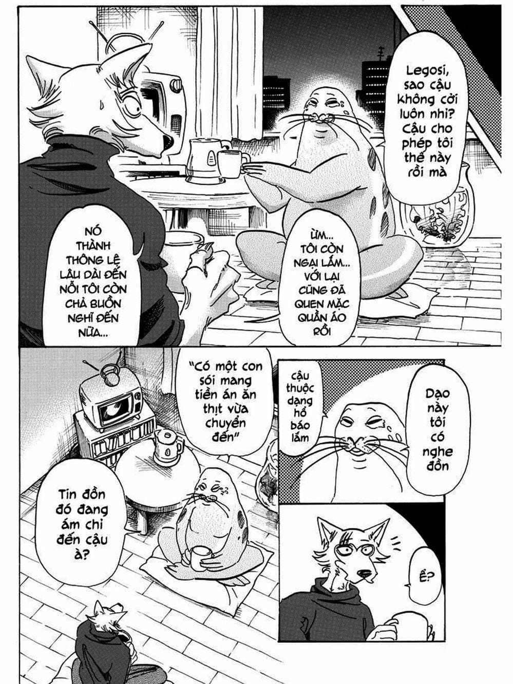 Truyện Tranh Bởi Vì Chúng Ta Đều Là Những Ngôi Sao - Beastars trang 10