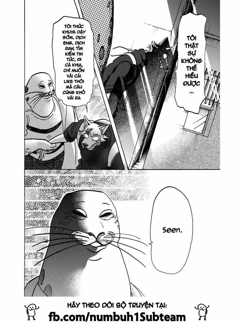 Truyện Tranh Bởi Vì Chúng Ta Đều Là Những Ngôi Sao - Beastars trang 10