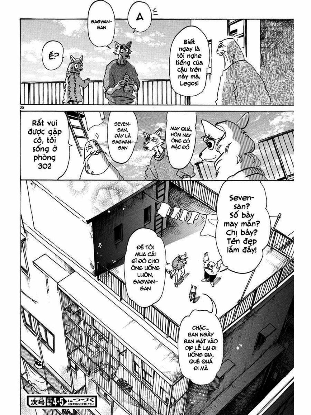 Truyện Tranh Bởi Vì Chúng Ta Đều Là Những Ngôi Sao - Beastars trang 10