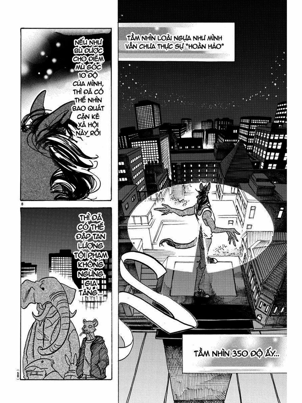 Truyện Tranh Bởi Vì Chúng Ta Đều Là Những Ngôi Sao - Beastars trang 10